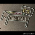 thumbnail image 3 of Glowneon Pinball Neon Sign, Pinball Led Sign, Game Room Decor, Man Cave Decor, Gamer Room LED Neon, 3 of 4