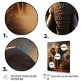 thumbnail image 3 of Designart "Elephant Of Africa I" Animals Floater Framed Wall Decor, 3 of 7