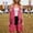 Red, variant on Long Vest With Fringe Shawl Wrap and Asymmetrical Sleeveless Open Front Cardigan for Casual and Travel Wear Coffee S