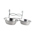 thumbnail image 5 of balikha Cat Bowl Cat Dish Feeder Cat Food Bowl Dog Treat Dish Sturdy Hanging Pets Bowl Water Bowl for Dog Cage Small Dog Crate Poodle, 5 of 9