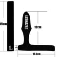 thumbnail image 5 of Pesca 2 uds cubiertas para caña de pescar Protector de guante de poste + cinturón de banda de envoltura de corbata (negro), 5 of 5