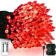 thumbnail image 1 of Luces de Cadena Tcamp 10m 100 LED Rojas con Batería y Control Remoto, 1 of 9