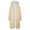 Beige, variant on Women's Solid Color Jacket Thickening and Fleece and Winter Casual Zipper Long Sleeve Pocket Hooded Long Sweater