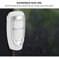 thumbnail image 5 of Detector de movimiento, sistema de seguridad de inmunidad con cable impermeable Ip65 para exteriores, alarma antifalsa con sensores duales Pir, 5 of 5