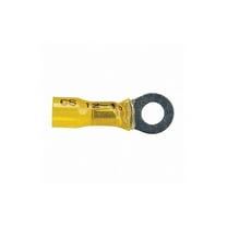 Velvac Ring Terminal,Yellow,12 AWG,10 AWG,PK10 37415