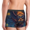 thumbnail image 3 of Goofa Dreamy Jester Under Stars Printed Men's Boxer Briefs Underwear, Moisture-Wicking Underwear, Trunk,Soft and Breathable Cotton Underwear-, 3 of 9