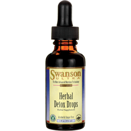 Swanson Herbal Detox Drops 1 fl oz Liquid