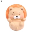 thumbnail image 1 of Lion Sculpture Exquisite Workmanship Delicate Eco-friendly Miniature Fairy Garden Figure Cartoon Lion Statue for Home, 1 of 10