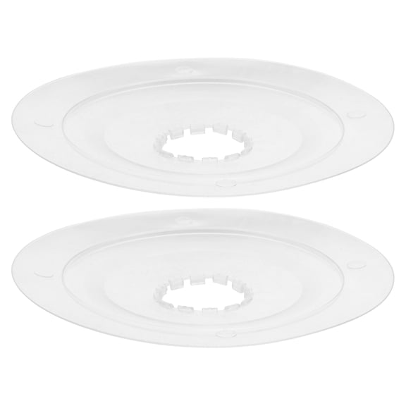 WHAMVOX 2pcs Clear Bike Flywheels Cover Plastic Wheel Spoke Cover Mountain Bike Spoke Protector Bike Accessory