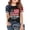 11#Black810, variant on Lullu Girls 4Th of July Short Sleeve T Shirt America's 250Th Anniversary Tee, Sizes 1-13