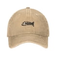 thumbnail image 1 of ZICANCN Adjustable Baseball Cap Women, Fish Skeleton Hats for Men Adult Washed Cotton Denim Baseball Caps Fashion, Natural, 1 of 8