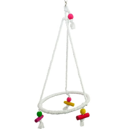 3622 Medium Rope Pyramid Swing Bird Toy