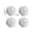 thumbnail image 5 of Ruedas Giratorias Adhesivas para Muebles Pequeños (bola Goma) Color Blanco 12 Uds., 5 of 5