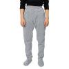 CQONEPT Sweatpants for Girls Fleece Lined Footed Pants Athletic Elastic Waist Lounge Jogging Warm Pants Gray 9-10 Years