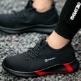 thumbnail image 4 of GUYISA-Unisex 10kV Insulated Electrician Safety Shoes - Lightweight Comfortable, Anti-Puncture and Anti-Impact Work Boots,Black,9.5, 4 of 12