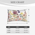 thumbnail image 6 of Balery Autumn Garden Bedding Queen Pillow Cases - Envelope Closure - Soft Brushed Microfiber Fabric - Shrinkage and Fade Resistant Pillow Cases-20"x30", 6 of 9