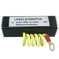 thumbnail image 1 of 100/1000M POE IP Camera Network RJ45 & POE Surge Protector Protection Device Arrester SPD 1000M,1 x POE Network IP LAN Surge Protection Device, 1 of 8