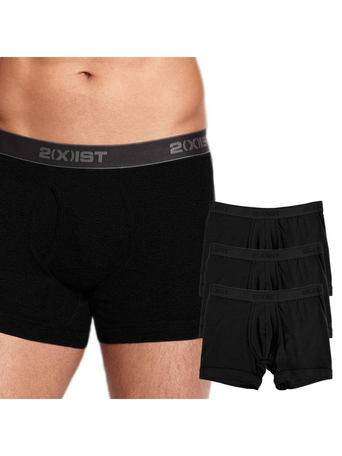 Men Soft Cotton Seamless Boxer Briefs Pouch Underwear Shorts Trunks Underpants 