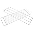 thumbnail image 1 of Loewten Stainless Steel BBQ Grid,Barbecue Wire Mesh Outdoor Camping Multifunction Stainless Steel BBQ Cooking Grilling Grid,Camping Cooking Grid Grate, 1 of 8