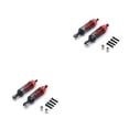 thumbnail image 3 of Vogacara 2 piezas RC Car Shock Absorber Springs Amortiguador Actualización de juguete Accesorios modificados Reemplazo de piezas de repuesto Rojo 2piezas, 3 of 6