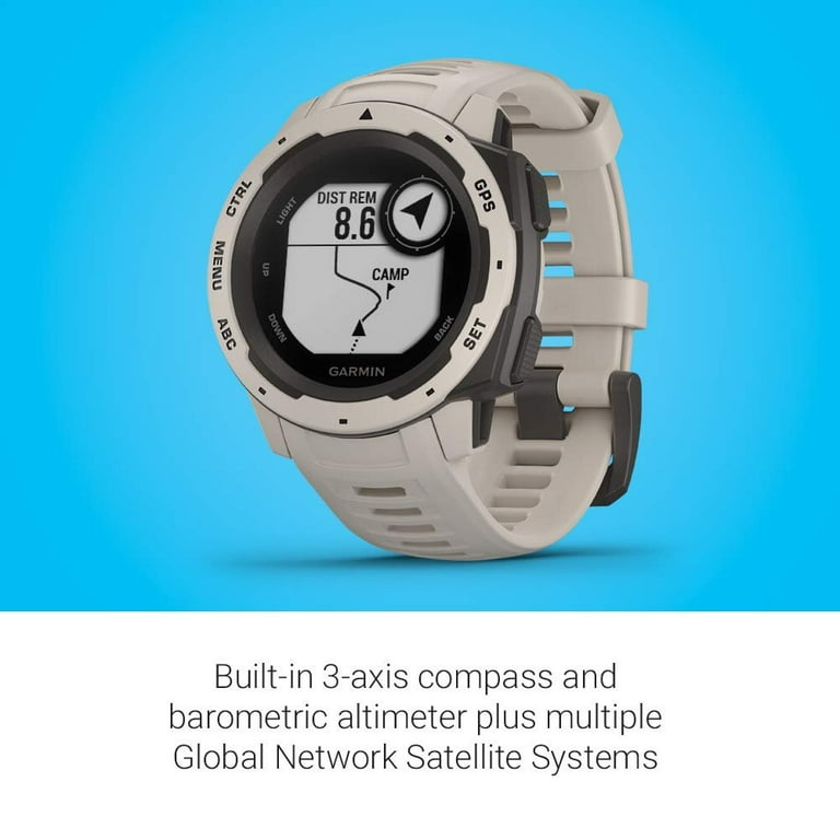 Garmin Instinct, Rugged Outdoor Smart Watch with GPS
