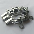 thumbnail image 2 of TABLZONE 30Pcs Silver Stainless Steel Curtain Clip Rings for Home Office School Hospital Use, 2 of 7