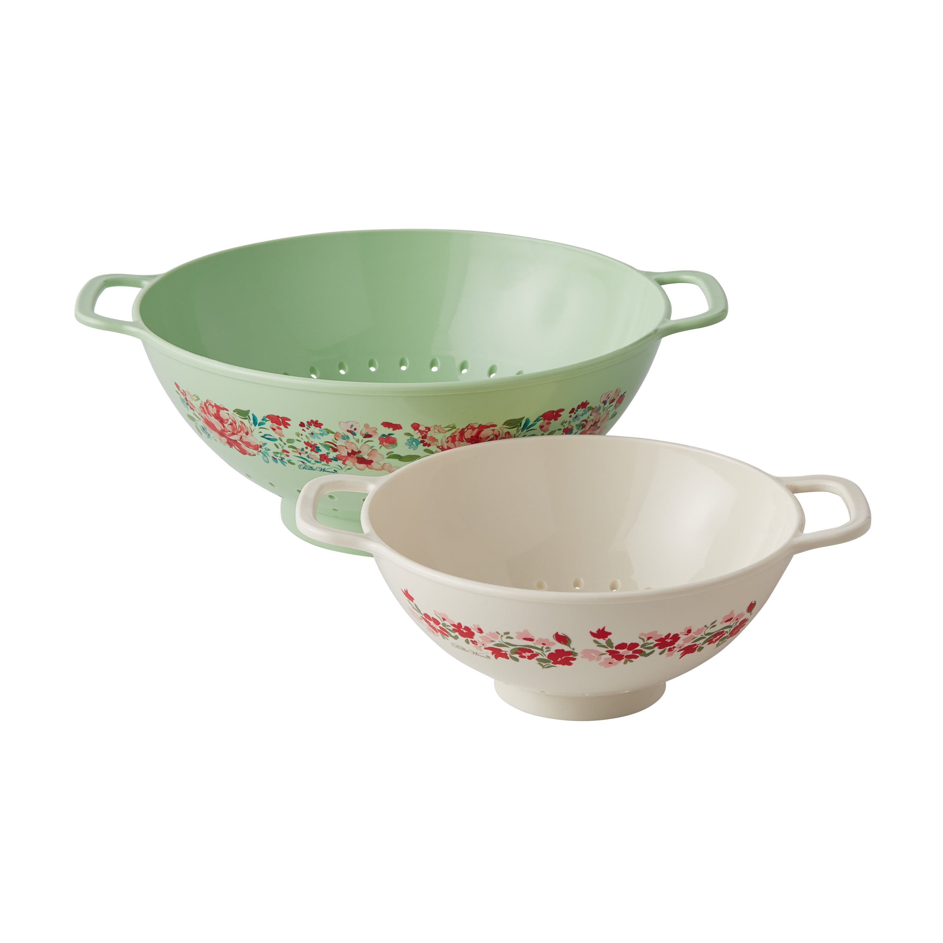 The Pioneer Woman 25-Piece Kitchen Set with Colanders, Measuring Cups, Grater, Citrus Press, Spatula, and Clips