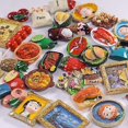 thumbnail image 2 of 3D Fridge Magnets Large Collection of Various Cartoon Characters. Breakfast Food Figures Magnetic Stickers Fridge Magnets Home Decor Magnetic Fruit fr, 2 of 5
