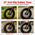 thumbnail image 2 of Wisairt 36V Kids Electric Dirt Bike for Kids Aged 6-10, Green, 2 of 3