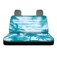 thumbnail image 6 of CHAQLIN Palm Tree Stripe Full Wrap Rear Seat Cushion Covers for Automotive Car Interior, Non-Slip Rear Seats Protectors Elastic Edge Rear Bench Seat Covers, 6 of 7