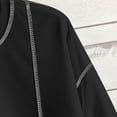 thumbnail image 5 of TFEOQRY Hoodless Sweatshirts for Men Fashion Casual Trend Loose Sport Pullover Long Sleeve Round Neck Hoodless Sweatshirt Tops Black, 5 of 9