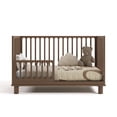 thumbnail image 6 of Art of Nursery by Storkcraft Sicily Deluxe 3-in-1 Convertible Crib with Bonus Toddler Guardrail, Hazelnut, 6 of 15