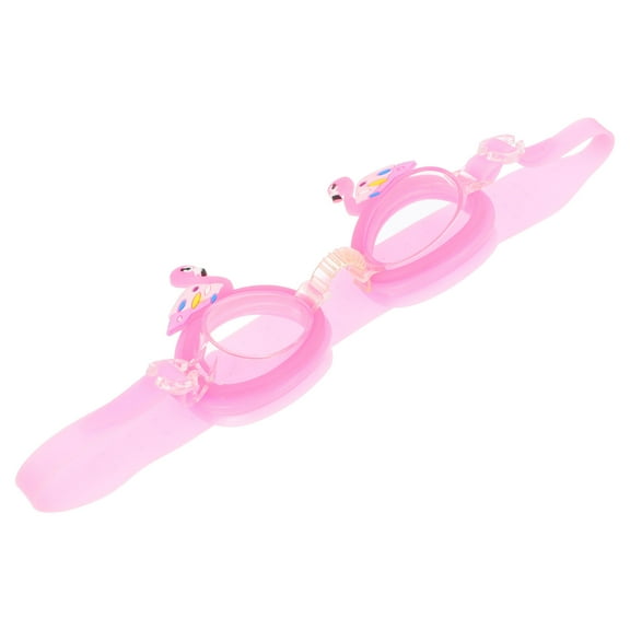 Cartoon Children's Swimming Goggles Glasses Kids Childrens Silicone Anti Fog Girl Baby
