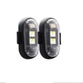 thumbnail image 1 of Universal Motorcycle LED Strobe Warning Light High Visibility Flashing Device For Vehicles, 1 of 4