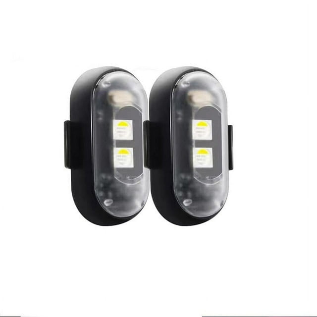 Universal Motorcycle LED Strobe Warning Light High Visibility Flashing Device For Vehicles