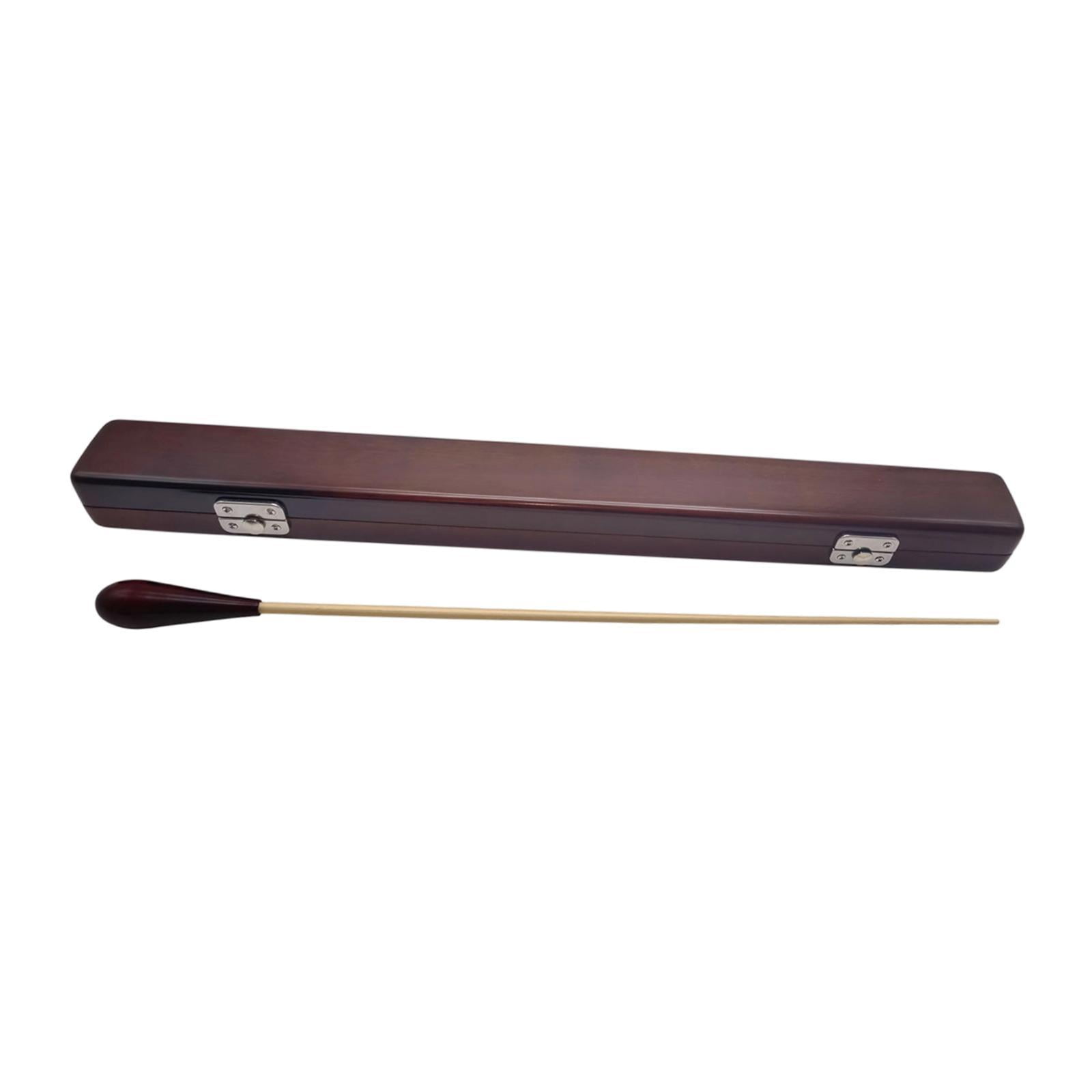 LeeQinersw Conductor's Wooden Flute for Adults. Unique Musical Pieces. Professional Set Red Handle