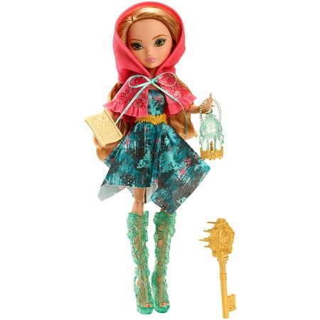 Through The Woods Ashlynn Ella Doll, Aslynn Ella is wearing a fairytale-perfect dress with a forest print in shades of mint blue with touches of.., By Ever After High Ship from US