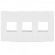 FACEPLATE, FURNITURE, TIA, 4-PORT, WHITE - Walmart.com