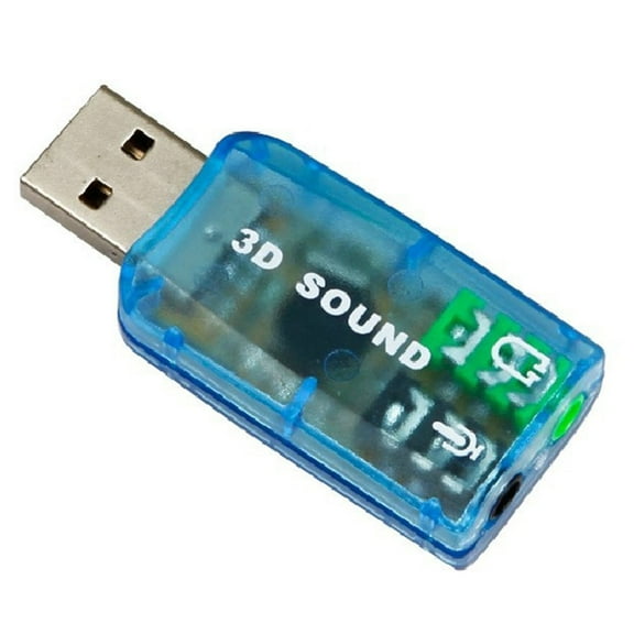 Fule USB Sound Card 5.1 Channel External Computer PCI Notebook Audio Interface