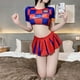 thumbnail image 3 of Ropa interior sexy, sexy, dinámica, fútbol, bebé, estudiante, mujer, deseo, uniforme, tentación, 3 of 6