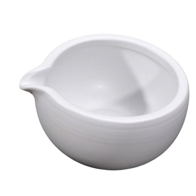 Lipstore Ceramic Matcha Bowl 470ml Tea Making Tool for Whisking Matcha Family Friends White