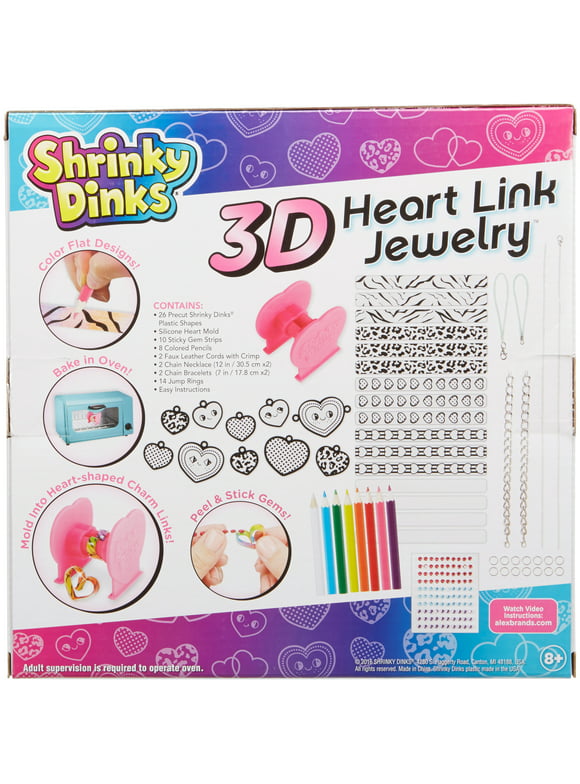 Shrinky Dinks KitHeart Link Jewelry