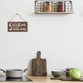 thumbnail image 3 of 6x12 IN This Kitchen is for Dancing Funny Kicthen Signs,Rustic Wood Wall Hanging Art for Farmhouse Home Décor, 3 of 4