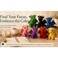 thumbnail image 4 of 5.9 x 3.1Inch Handmade Crochet Emotional Support Dragon Pocket Buddy, Knitted Dragon Plush with Inspirational Encouragement Card, Anxiety Relief Desk Decor, Warm Fantasy Comfort Gift, 4 of 7