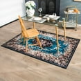 thumbnail image 3 of Costway Area Rug 4'8'' x 6'7'' Non-Shedding Anti-slip Carpet Vintage Living Room Bedroom, 3 of 9