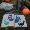 thumbnail image 5 of Ghost Stencil 11.8x11.8 inch Ghost Face Painting Stencil Plastic 4 Styles Ghost Pattern Stencil Halloween Decoration Stencil for Painting Art DIY Furniture Wall Floor Home Wooden Signs, 5 of 7