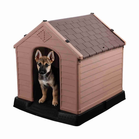 Casa Para Perro Chica Poli Pets Berlín Color Café