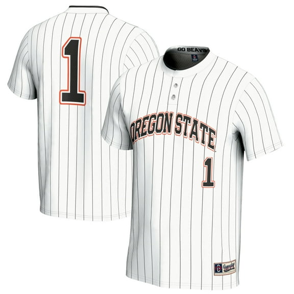 Unisex GameDay Greats #1 White Oregon State Beavers Softball Fashion Jersey