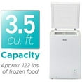 3.4 cu ft Chest Freezer