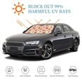 thumbnail image 5 of Bingfone Strawberry Floral Car Windshield Sunshade,Sun Foldable Sun Shield Sun Visor for Car - Small, 5 of 8